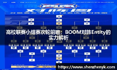 高校联赛小组赛次轮前瞻：BOOM对阵Entity的实力解析